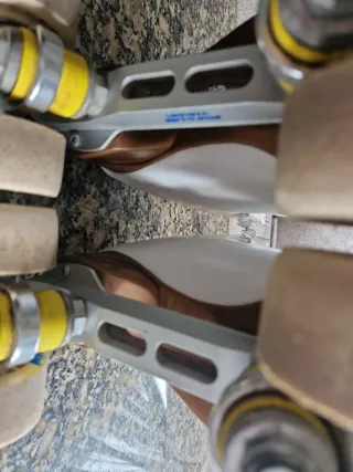 Patines profesionales blancos