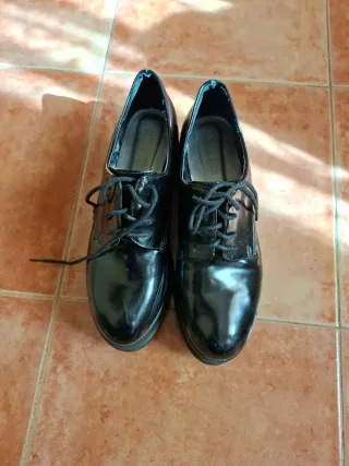 Zapatos plataforma negros