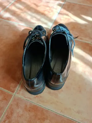 Zapatos plataforma negros