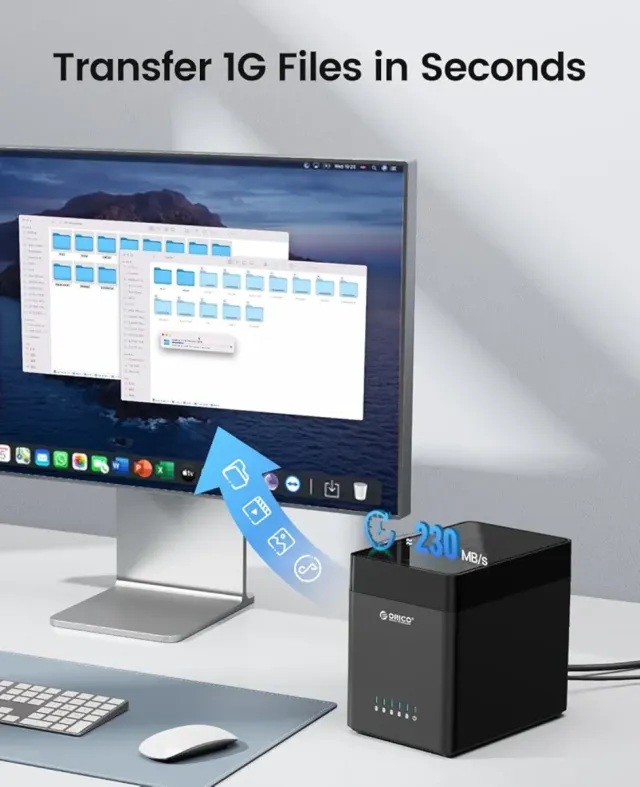 ORICO DS500 Docking Station 5 Bahías USB 3.0