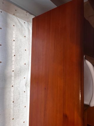 Escritorio doble cajonera madera