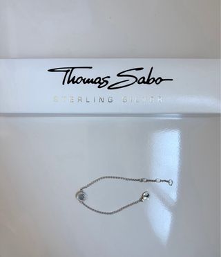 Pulsera Thomas Sabo Plata 925 Piedra Azul