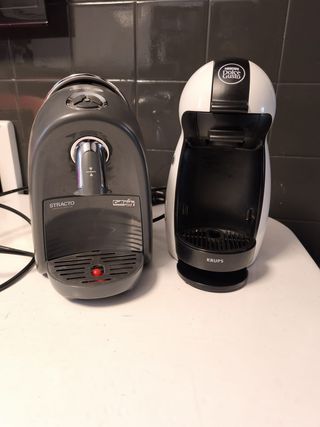 Lote 2 Cafeteras CaffItaly y Krups