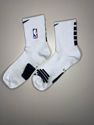 Calcetines Nike Elite Crew NBA Blancos Talla L