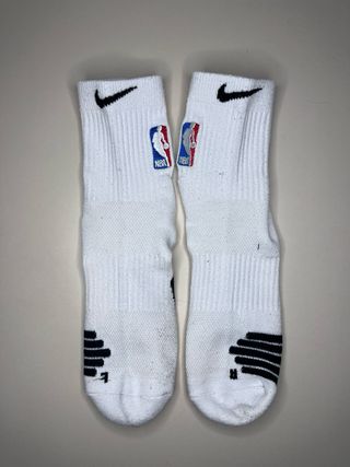 Calcetines Nike Elite Crew NBA Blancos Talla L