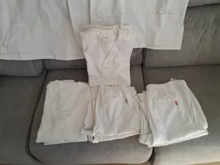 Conjunto Ropa Trabajo Blanca