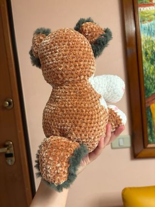 Forest Kitty Magic Crochet Chenille Plush