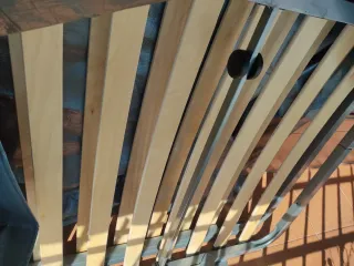 2 Somieres IKEA ETNEDAL 90x200cm con ruedas
