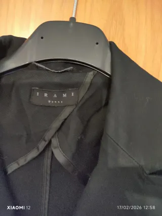 Giacca donna slim nera