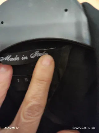 Giacca donna slim nera