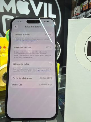 iPhone 15 128GB Negro