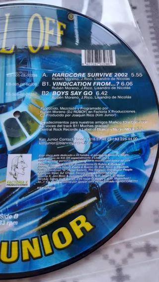 Vinilo Kim Junior Kill Off Picture