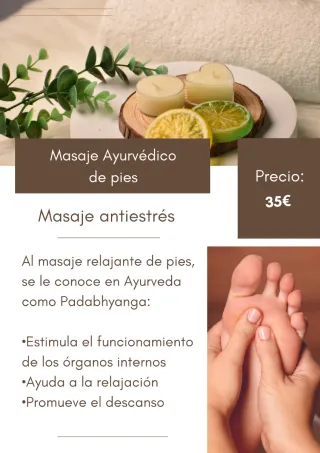 Masaje Ayurvédico Padabhyanga
