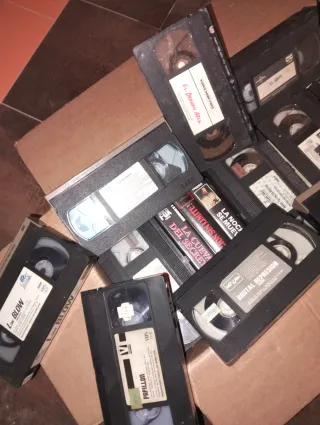 Cassete VHS Originali Rare da Videoclub