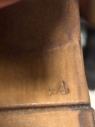 Botines de piel ante tacón plataforma.