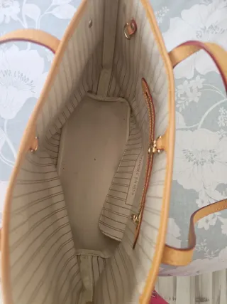 Bolso Louis Vuitton Neverfull Beige/Marrón