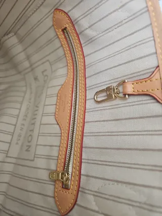 Bolso Louis Vuitton Neverfull Beige/Marrón
