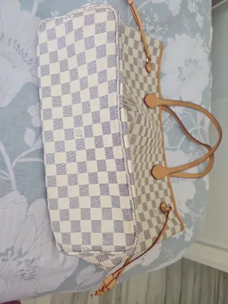 Bolso Louis Vuitton Neverfull Beige/Marrón