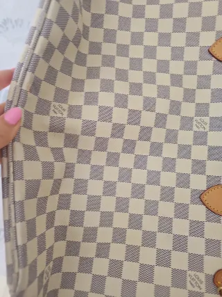 Bolso Louis Vuitton Neverfull Beige/Marrón