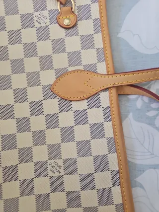 Bolso Louis Vuitton Neverfull Beige/Marrón