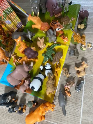 Lote, colección animales de la selva
