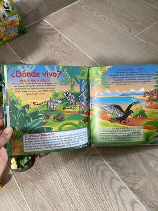 Lote, colección animales de la selva