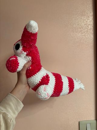 Furret Pokemon Crochet Chenille Soft Plush