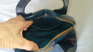 Bolso Bimba y Lola, azul petróleo