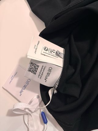 Camiseta Off-White Negra Talla M