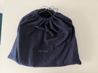 Bolso Prada Piel Negro Original