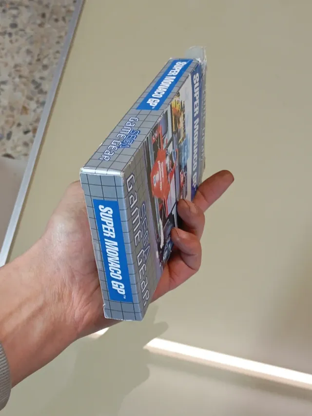 Caja de Super Monaco GP GAME GEAR