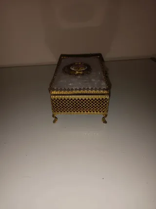 Joyero Metálico Vintage