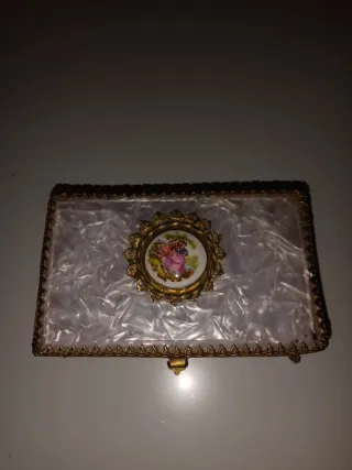 Joyero Metálico Vintage