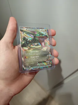 Carta Pokémon Rayquaza EX 85/124