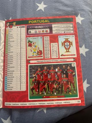 Álbum Panini Euro 2012 Completo