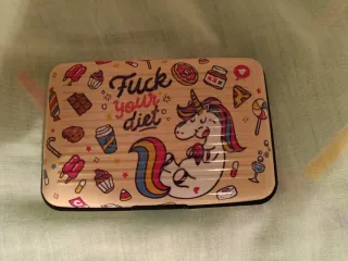 Monedero divertido unicornio y dulces