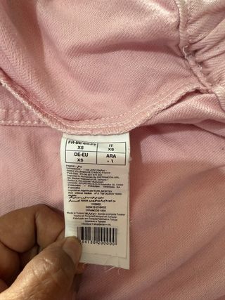 Chaqueta vaquera rosa Pimkie