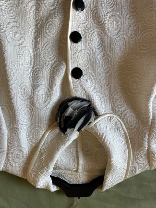 Chaqueta fiesta blanca talla 40