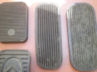 Lote 6 Gomas Acelerador/Freno Coches Clásicos