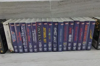 Lote Cintas VHS Variadas