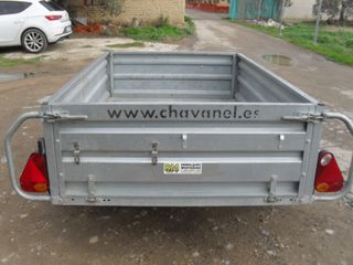 Remolque fuerte basculante 750 kg