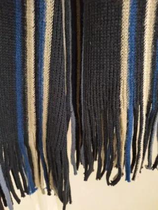 Bufanda de rayas para hombre