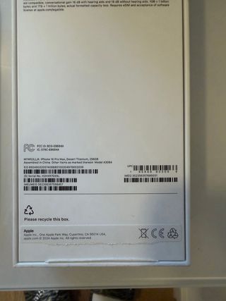 iPhone 16 Pro Max 256GB