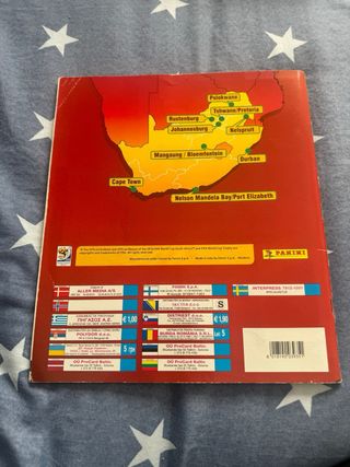 Álbum Panini Copa del Mundo Sudáfrica 2010