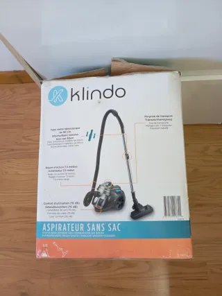 Aspiradora sin bolsa KCLINDO KVC24BL-20