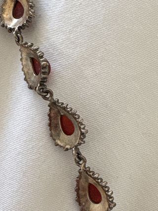 Bracciale Vintage Argento e Corniola Naturale