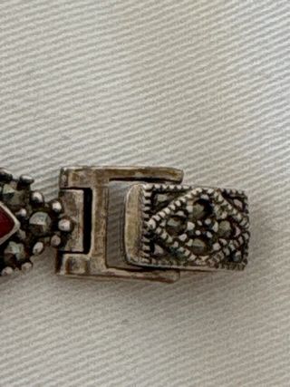 Bracciale Vintage Argento e Corniola Naturale