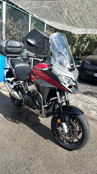 Honda VFR 800 X Crossrunner Roja/Plata