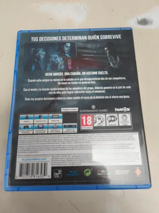 Until Dawn PS4 (PlayStation 4) Juego Terror