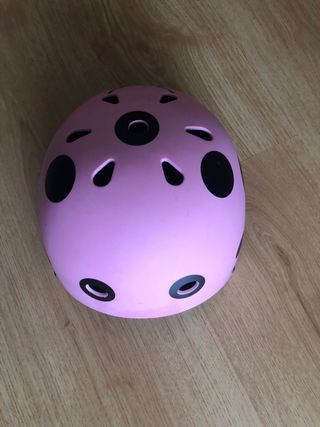 Casco infantil bici/patines mariquita